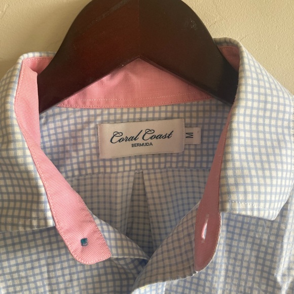 Coral Coast Light Blue Dress Shirt - Picture 5 of 6